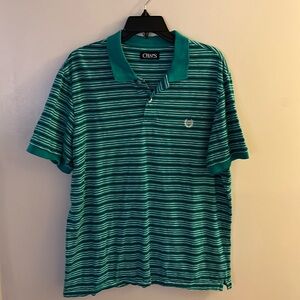 Men’s Chaps cotton knit polo shirt